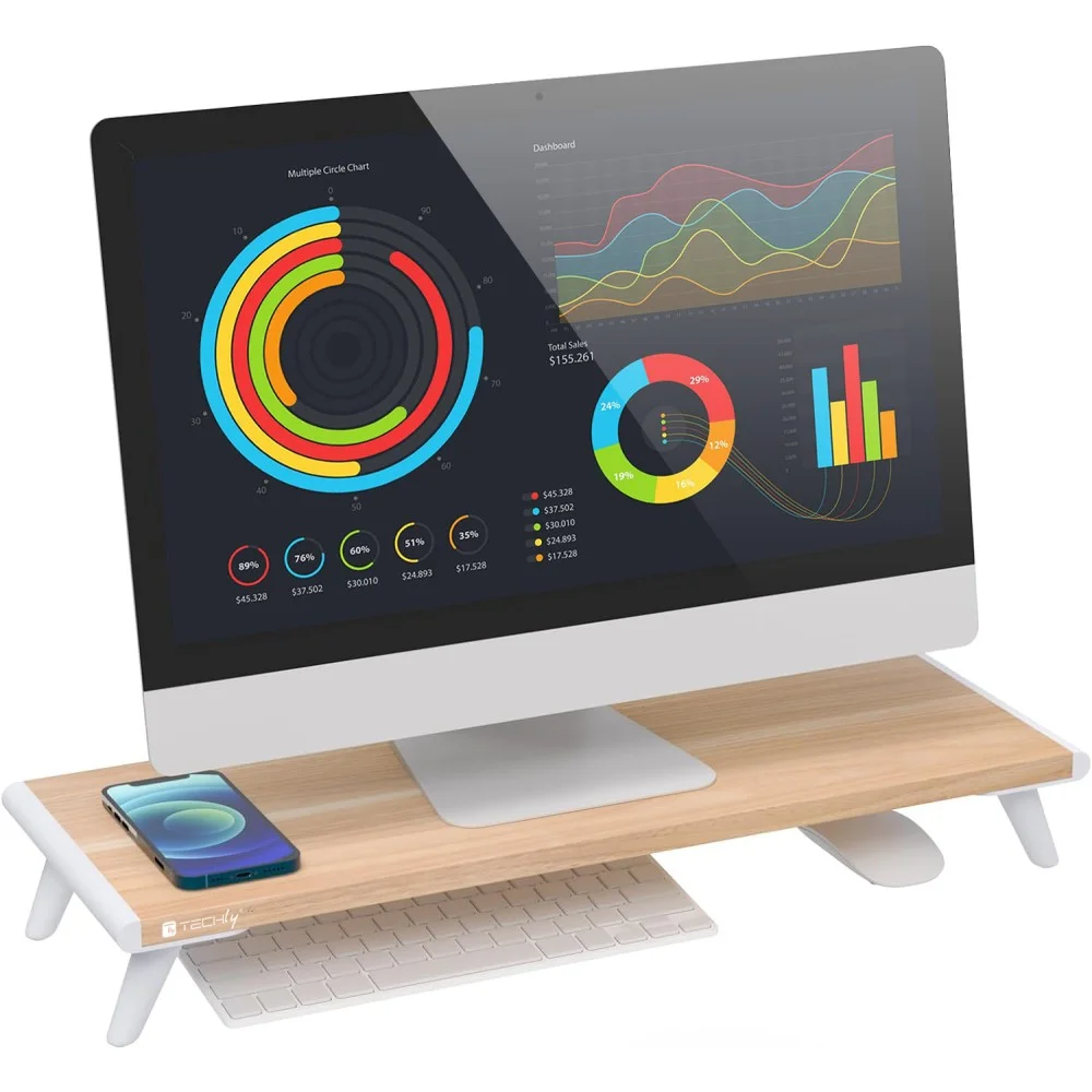 TECHly monitorstand - universel og ergonomisk