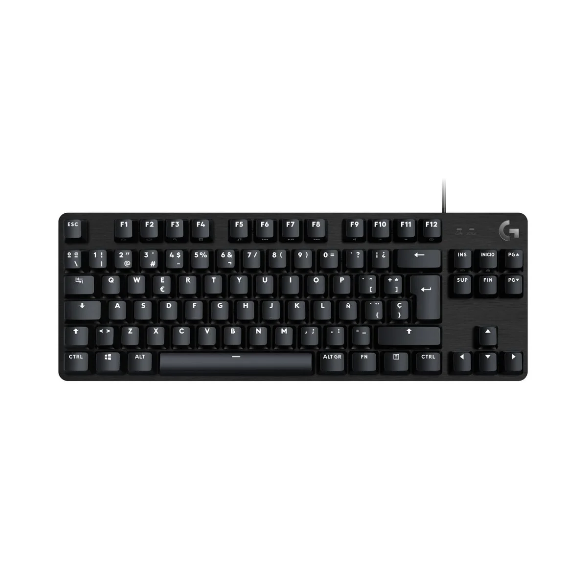 Logitech G G413 TKL SE Tastatur Mekanisk Hvid Kablet Spansk