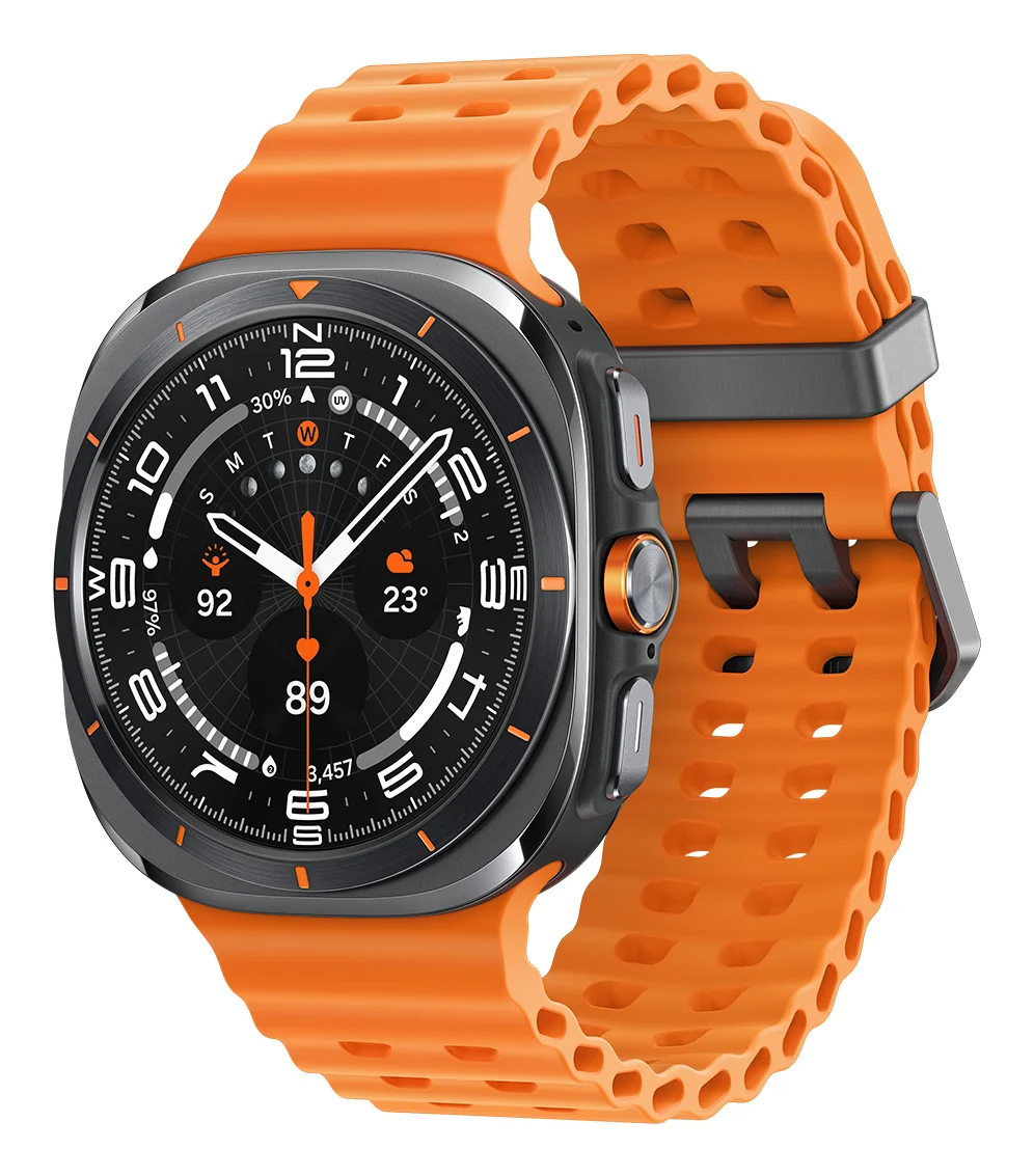 Samsung Galaxy Watch Ultra 47 mm Grå Orange SmartWatch