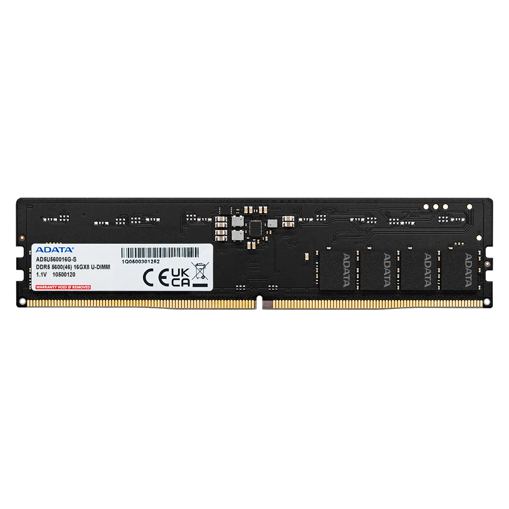 ADATA DDR5 SDRAM 8GB CL46 On-die ECC DIMM 288-PIN