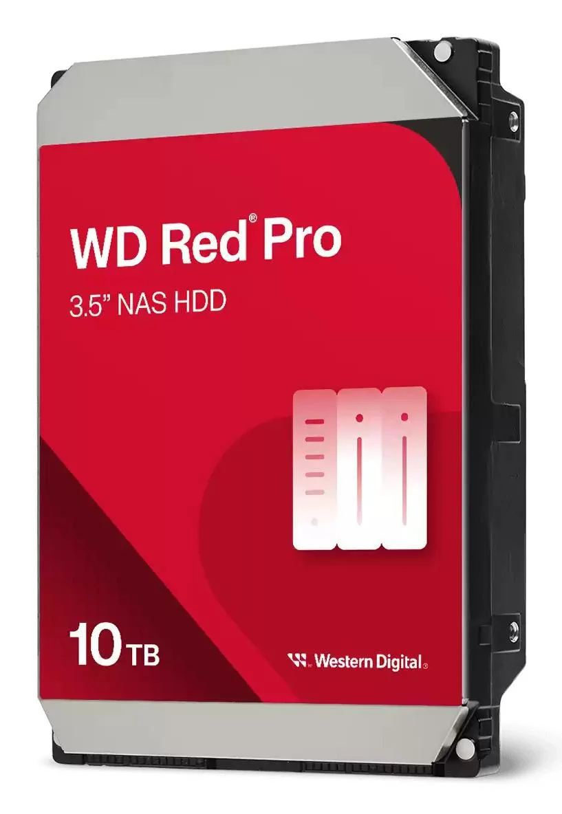 WD Red Pro Harddisk WD103KFBX 10TB 3.5 Serial ATA-600 7200rpm