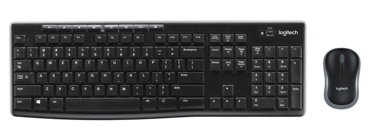 Logitech MK270 Wireless Combo Sæt med mus og tastatur Trådløs Tysk