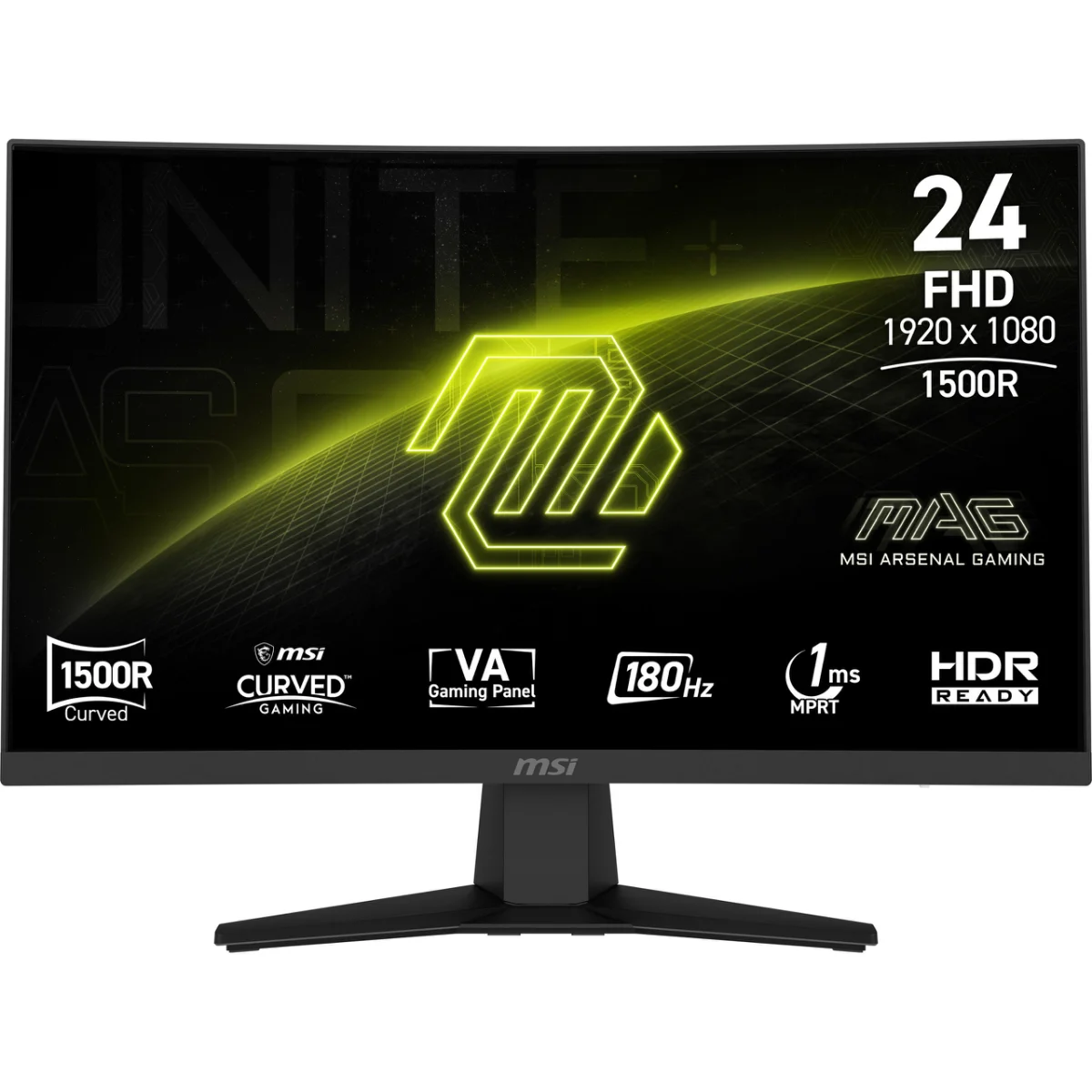 MSI MAG 244C 23.6 VA 1920 x 1080 (Full HD) HDMI DisplayPort 180 Hz