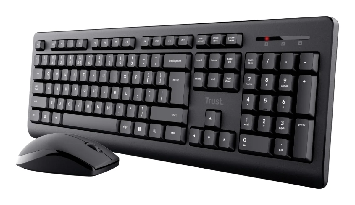 Trust Primo Tastatur Membran Trådløs Tysk