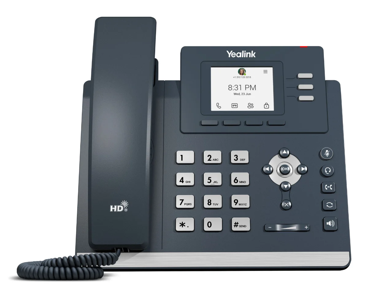 Yealink MP52 E2 VoIP-telefon Klassisk grå