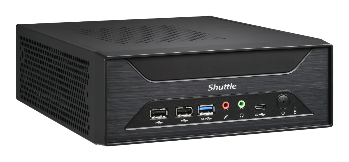Shuttle XPC Slim XH810 Mini PC Barebones Sort