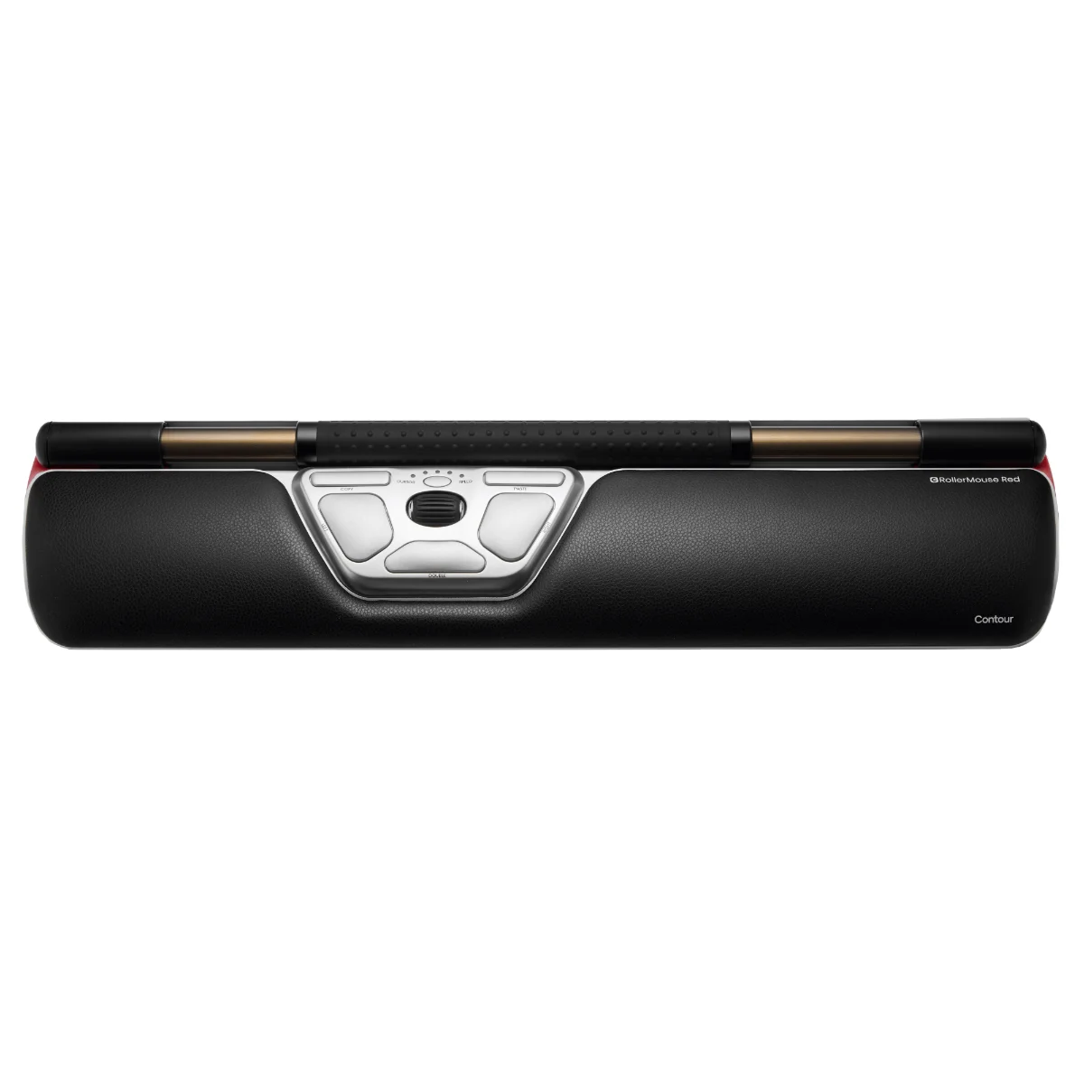 Contour RollerMouse Red Trådløs Sort Rød Sølv