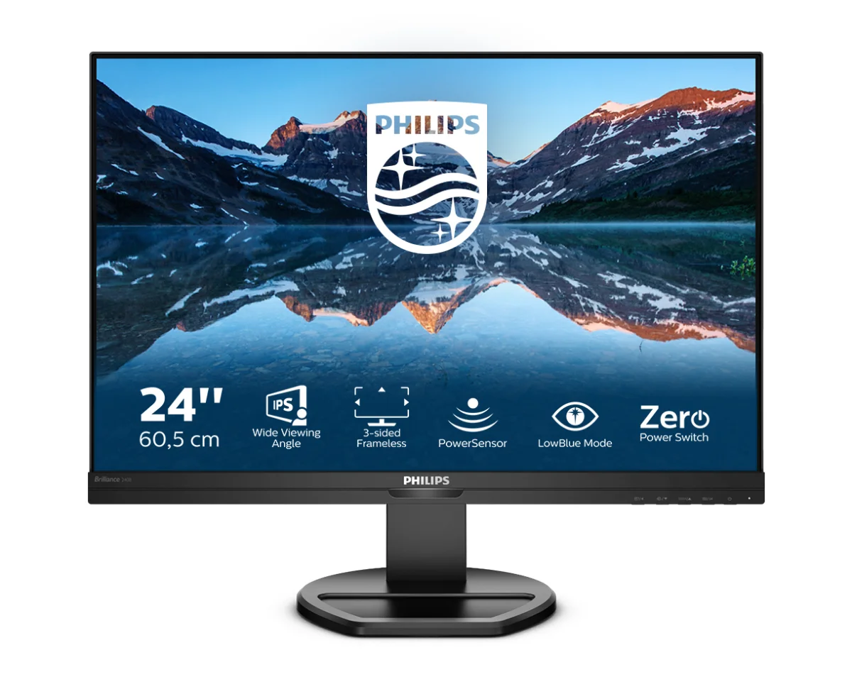 Philips B Line 240B9 24.1 IPS 1920 x 1200 (WUXGA) DVI VGA (HD-15) HDMI DisplayPort 75Hz