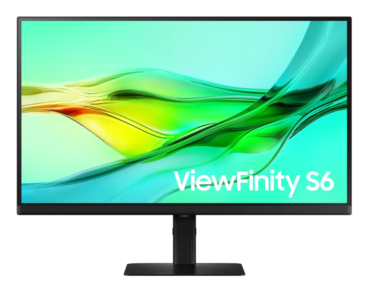 Samsung ViewFinity S6 S27D600USU 27 IPS 2560 x 1440 (2K) HDMI DisplayPort USB-C 100Hz Dockingskærm