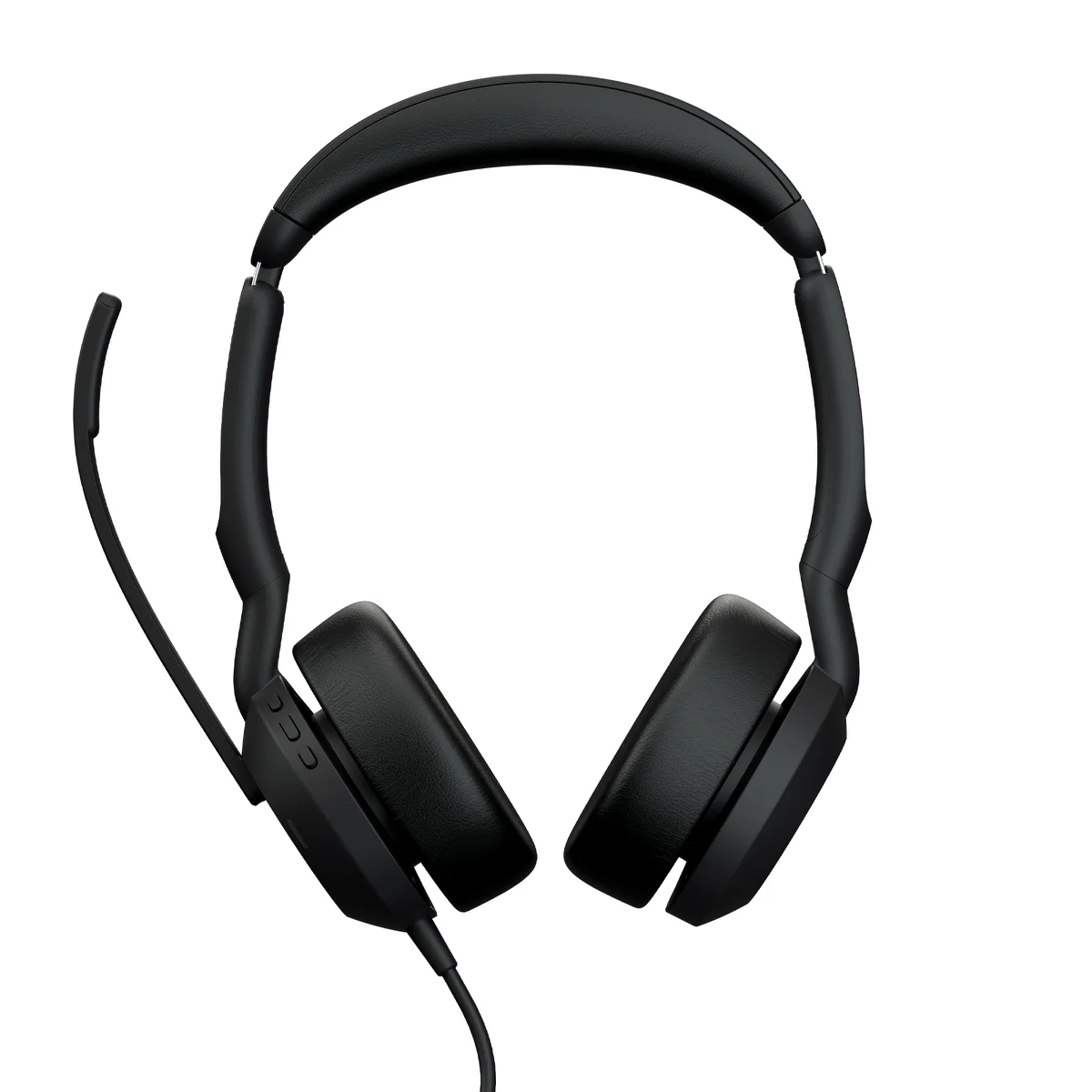 Jabra Evolve2 50 MS Stereo Kablet Høretelefoner Sort