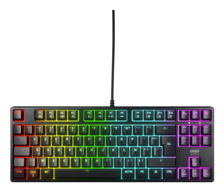 CHERRY XTRFY K4V2 Tastatur Mekanisk RGB Kablet Fransk