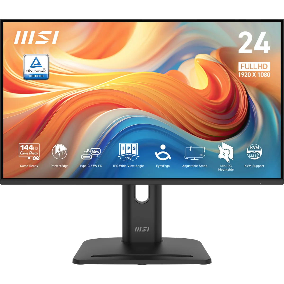 MSI PRO MP245PHG E14 24 IPS 1920 x 1080 (Full HD) HDMI DisplayPort USB-C 144Hz
