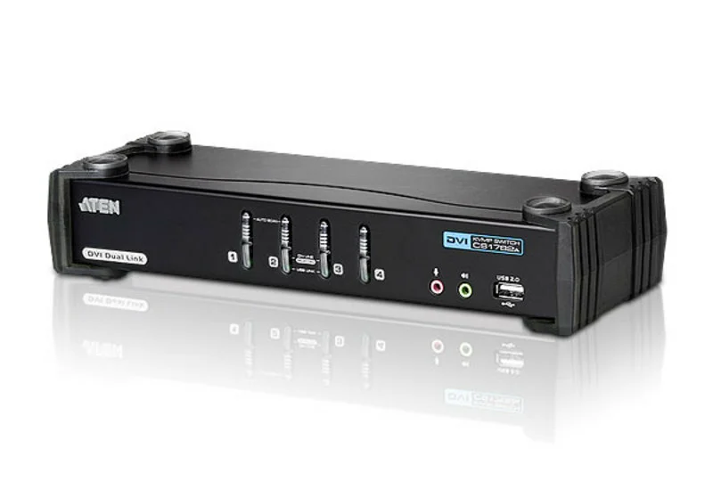 ATEN CubiQ CS1784A KVM / audio / USB switch