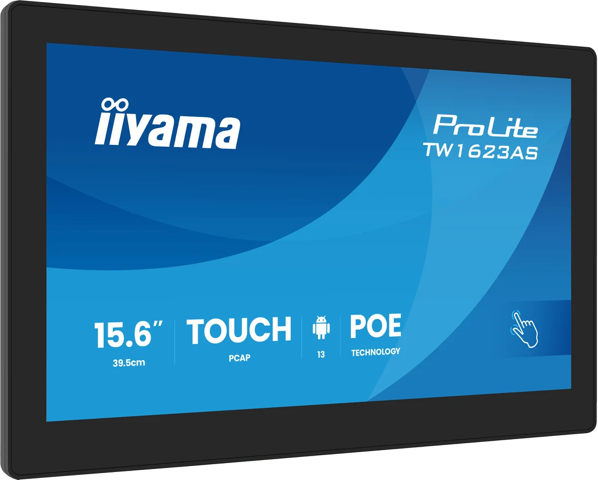 iiyama ProLite TW1623AS-B3P Berøringspanel PC RK3568 4GB 32GB Mali-G52 Android 13