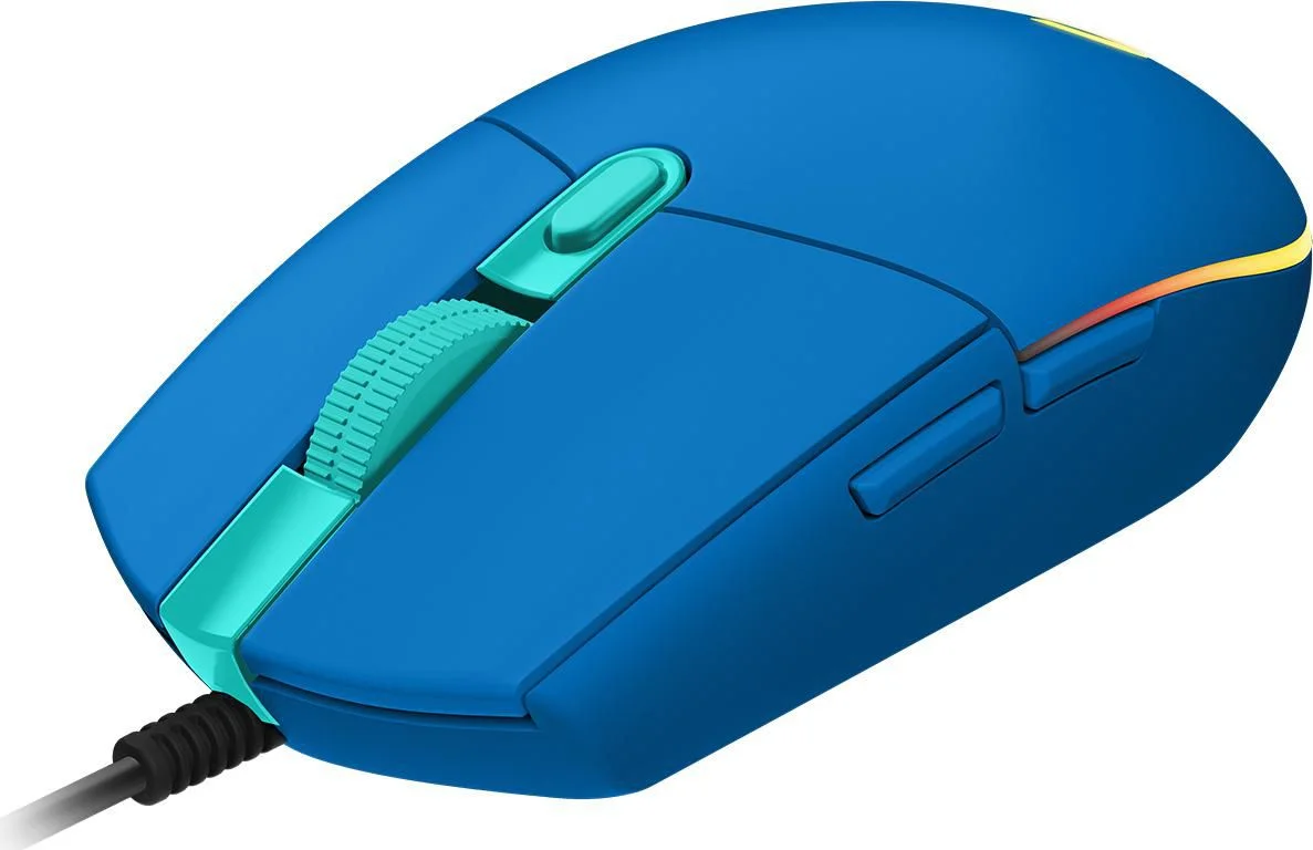 Logitech Gaming Mouse G102 LIGHTSYNC Optisk Kablet Blå