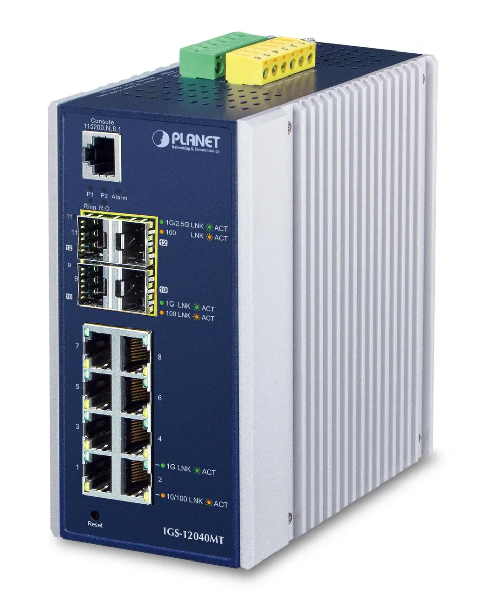 PLANET IGS-12040MT Switch 12-porte Gigabit