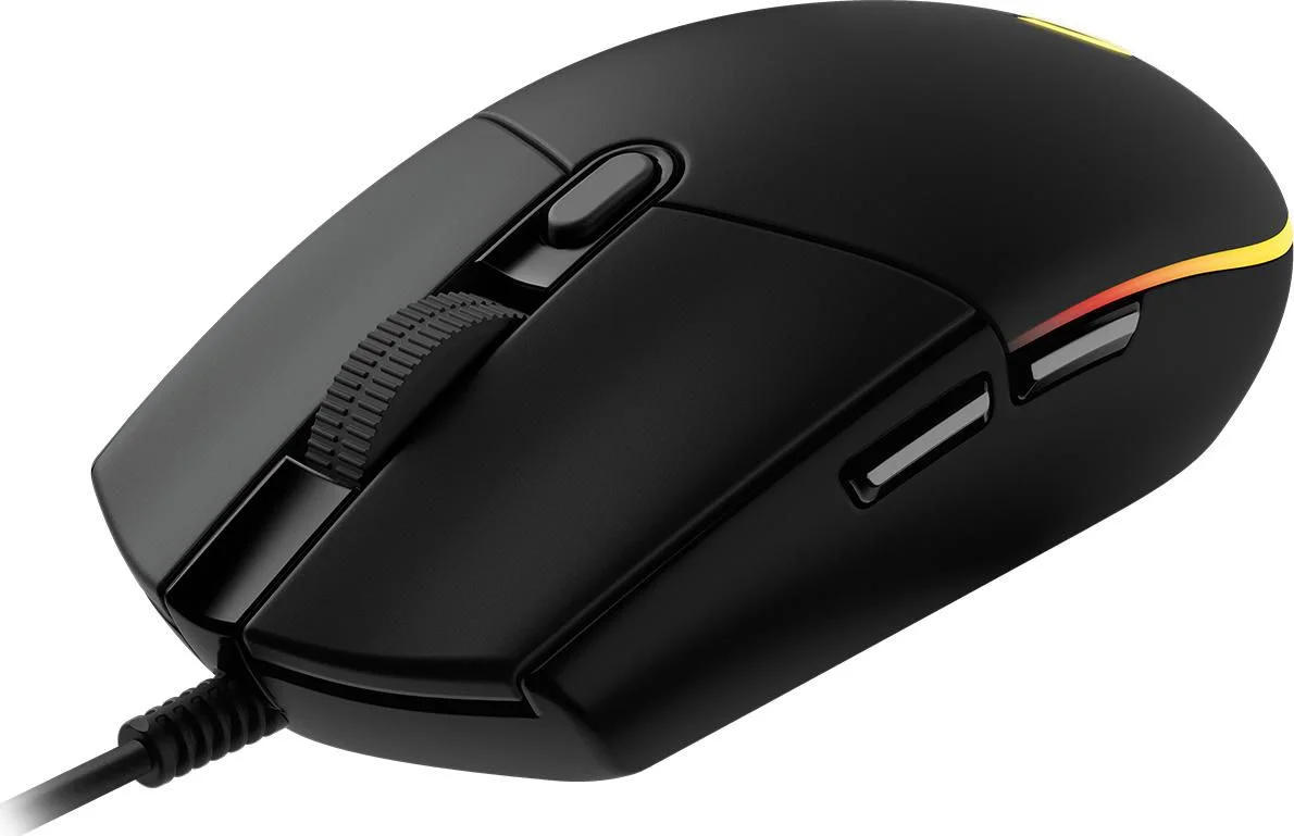 Logitech Gaming Mouse G102 LIGHTSYNC Optisk Kablet Sort