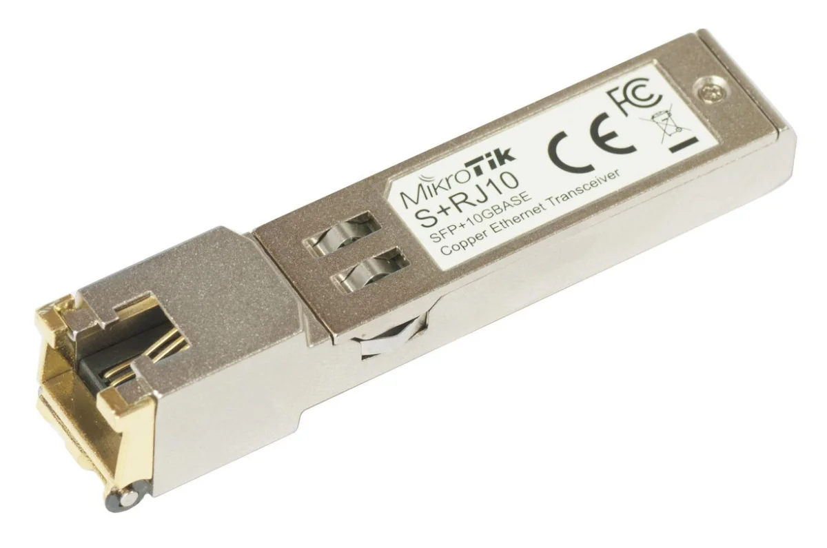 MikroTik S RJ10 SFP+ transceiver modul