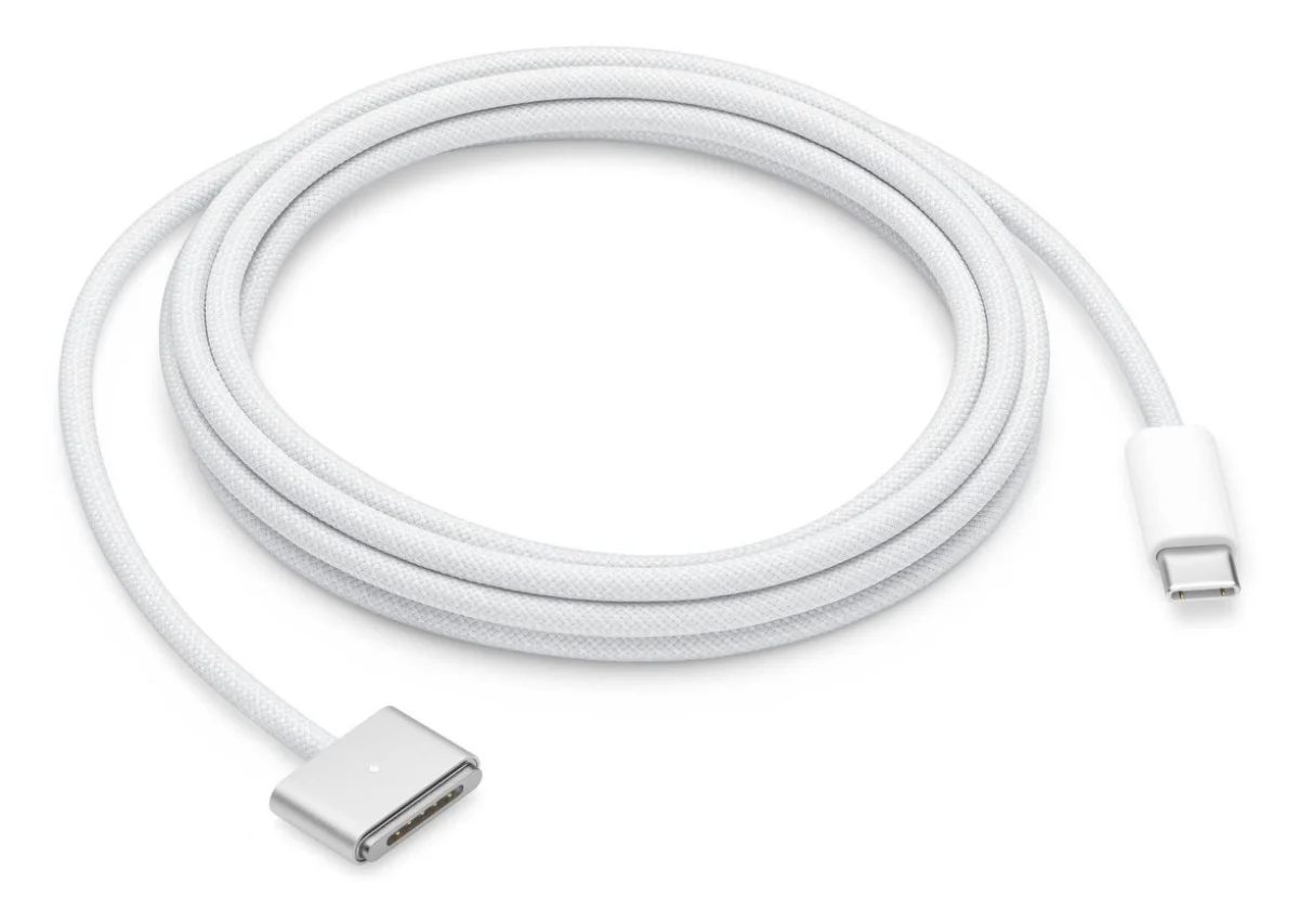Apple Strømkabel 2m Sølv