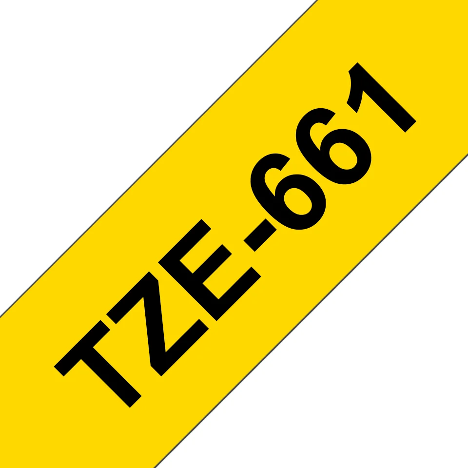 Brother TZe 661 Lamineret bånd (3,6 cm x 8 m) 1kassette(r)