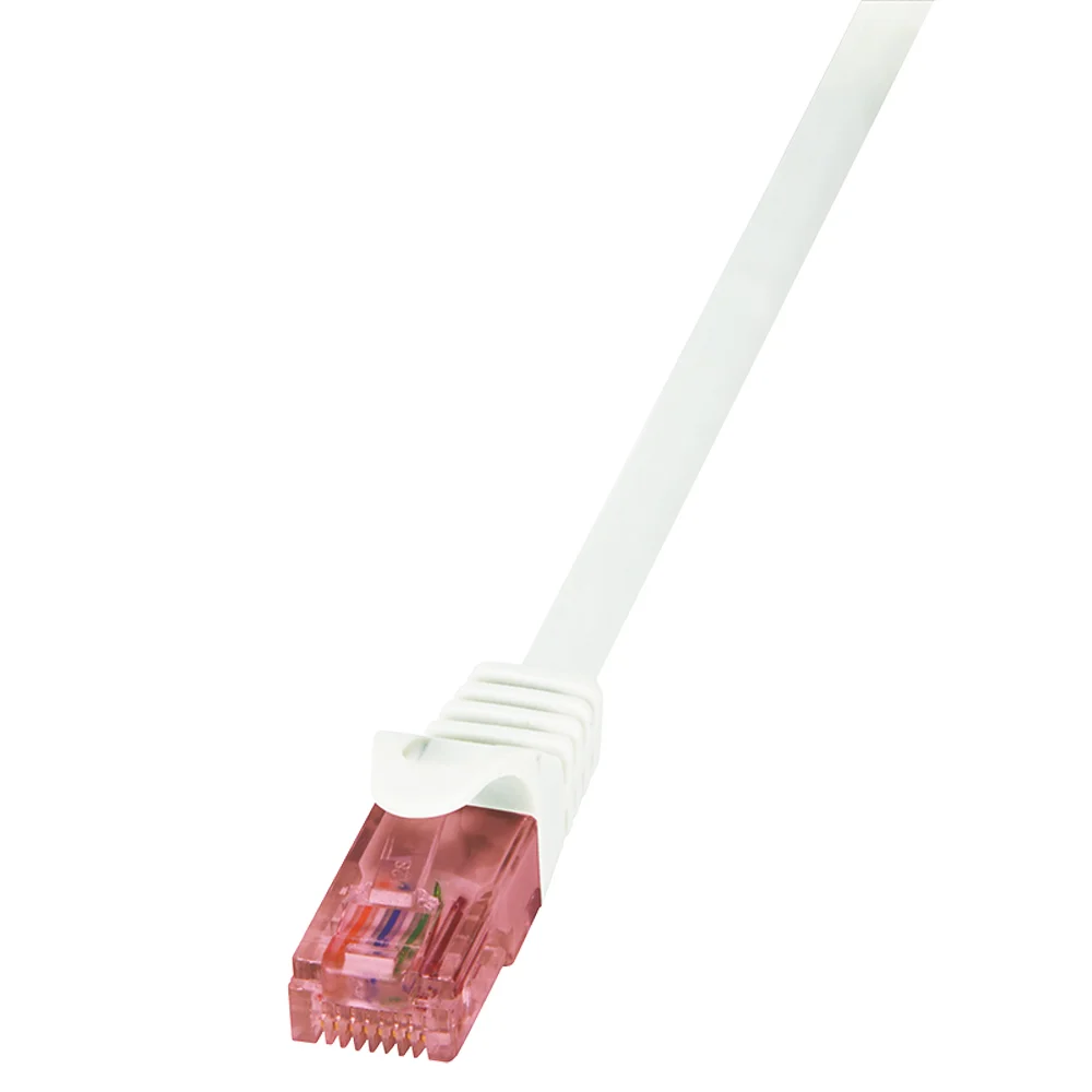 LogiLink PrimeLine CAT 6 Ikke afskærmet parsnoet (UTP) 10m Patchkabel Hvid