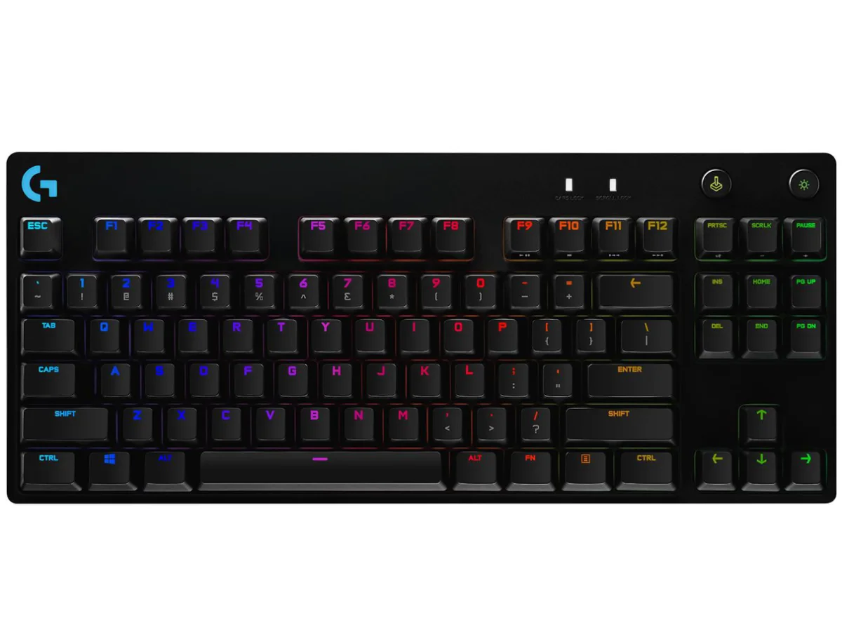 Logitech G Pro Mechanical Gaming Tastatur Mekanisk RGB Kabling Pan Nordic