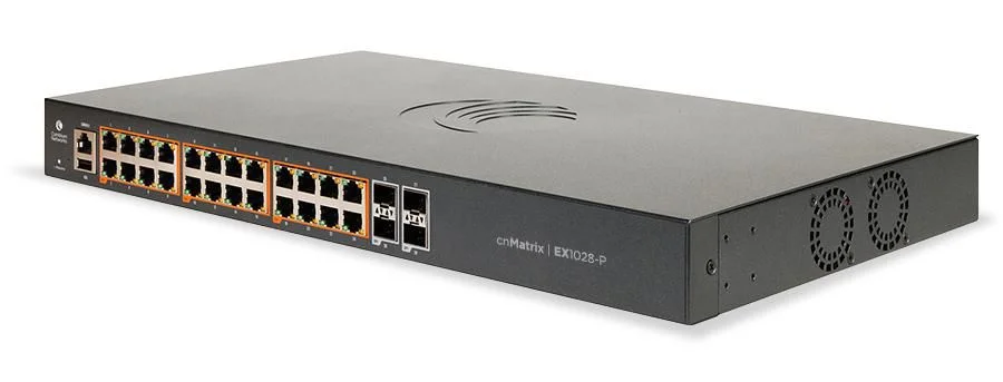 Cambium Networks cnMatrix EX1028-P Switch 28-porte Gigabit Ethernet PoE+