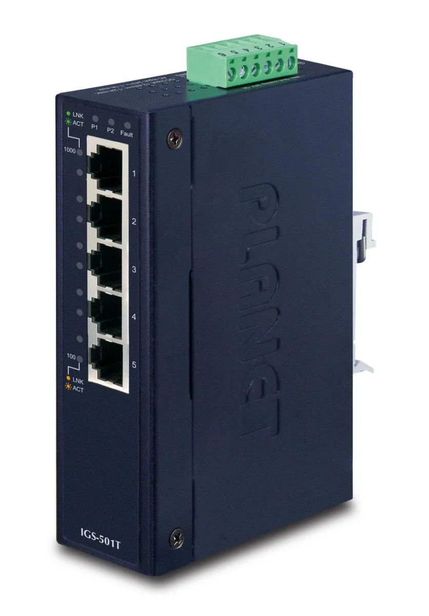 PLANET IGS-501T Switch 5-porte Gigabit Ethernet