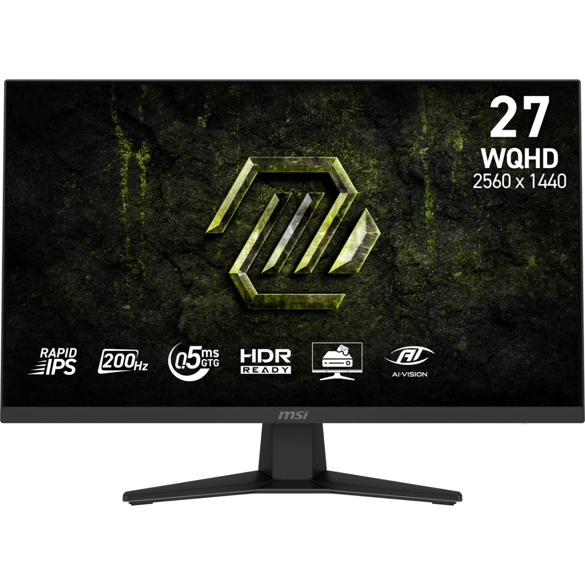 MSI MAG 274QF E20 27 Rapid IPS 2560 x 1440 (2K) HDMI DisplayPort 200 Hz