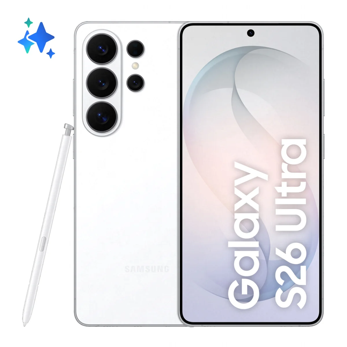Samsung Galaxy S26 Ultra 6.9 1TB Hvid Hvid