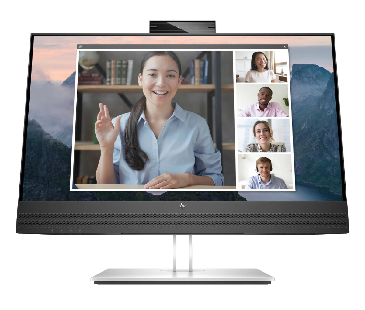 HP E24mv G4 Conferencing Monitor 24 IPS 1920 x 1080 (Full HD) VGA (HD-15) HDMI DisplayPort 60Hz