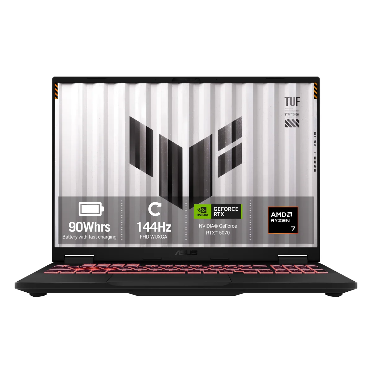 ASUS TUF Gaming A16 FA608UP-TU131W - 16 - AMD Ryzen 7 - 260 - 16 GB RAM - 512 GB SSD