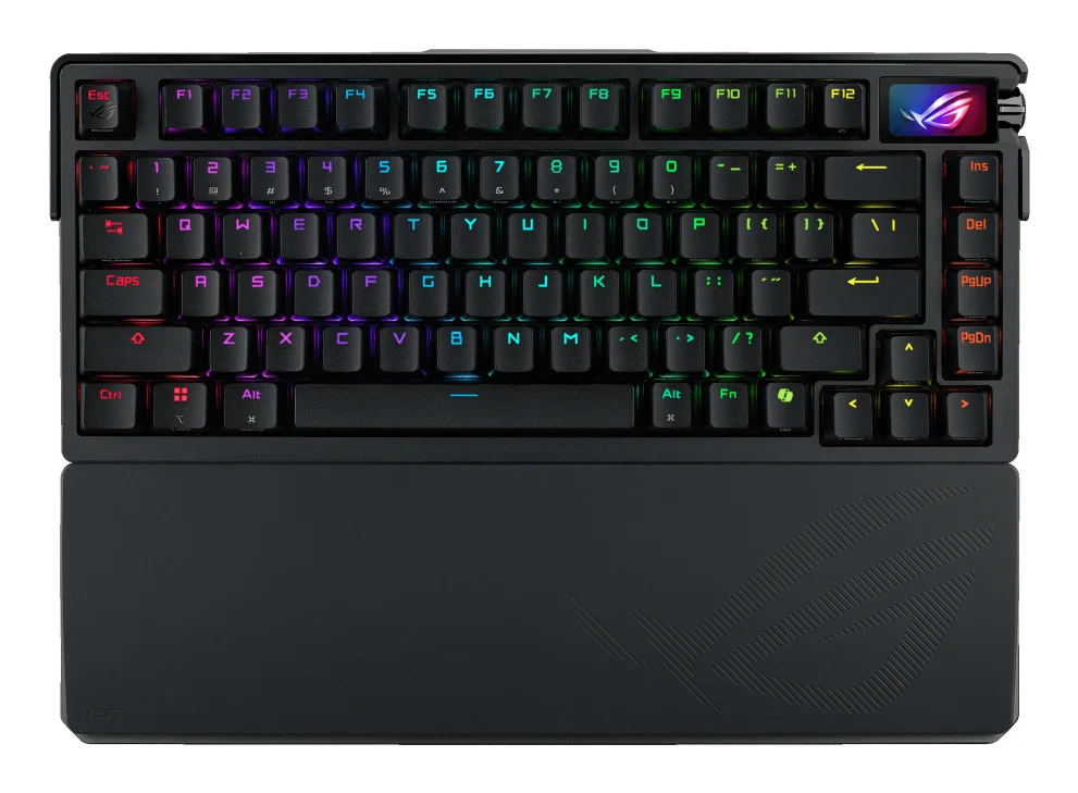 ASUS ROG Azoth Extreme Tastatur Mekanisk RGB Kabel & trådløs Fransk