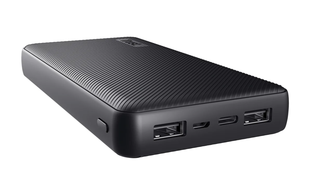 Trust Primo Powerbank 20000mAh 15Watt 2xUSB-A 1xUSB-C Sort