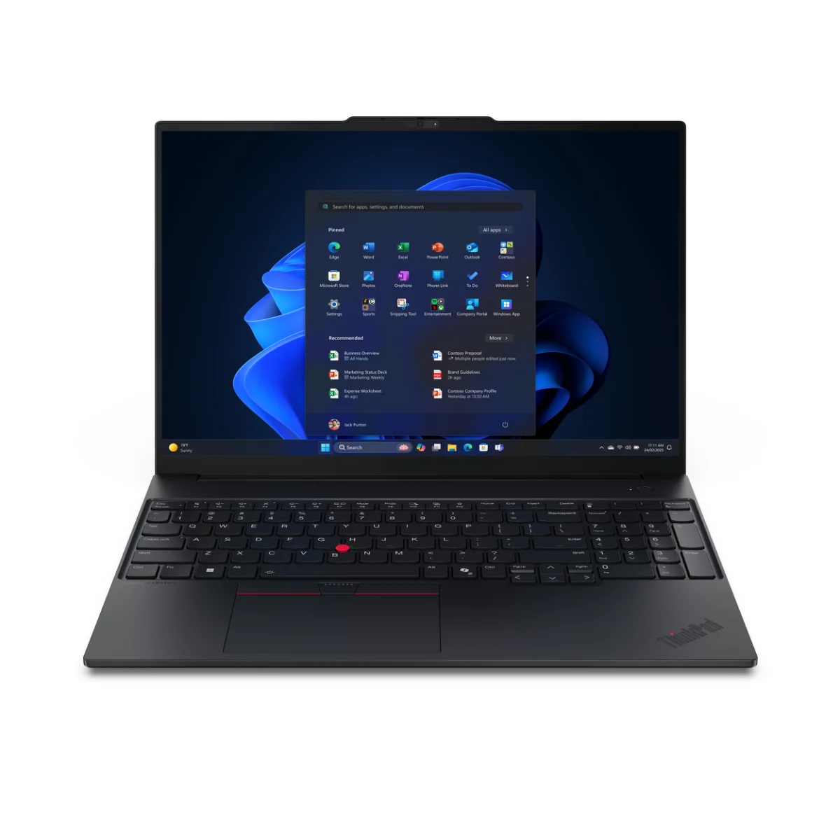 Lenovo ThinkPad E16 Gen 3 (Intel) Copilot+ PC 16 1920 x 1200 (WUXGA) 258V 32GB 1TB Intel Arc Graphics 140V Windows 11 Pro