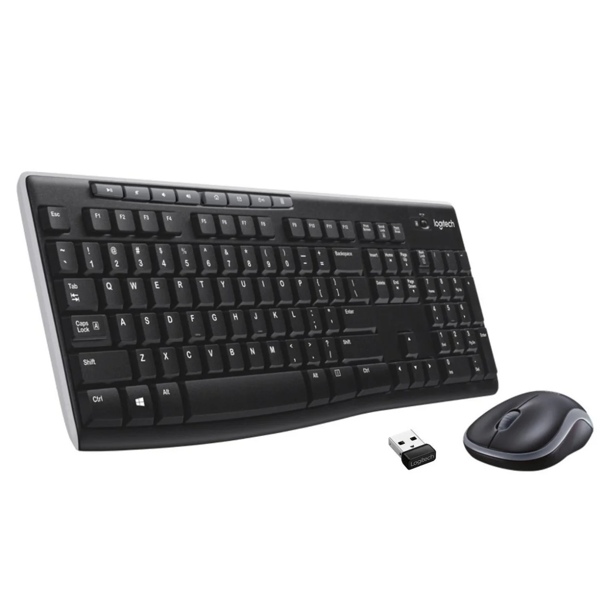 Logitech MK270 Wireless Combo Sæt med mus og tastatur Trådløs US International