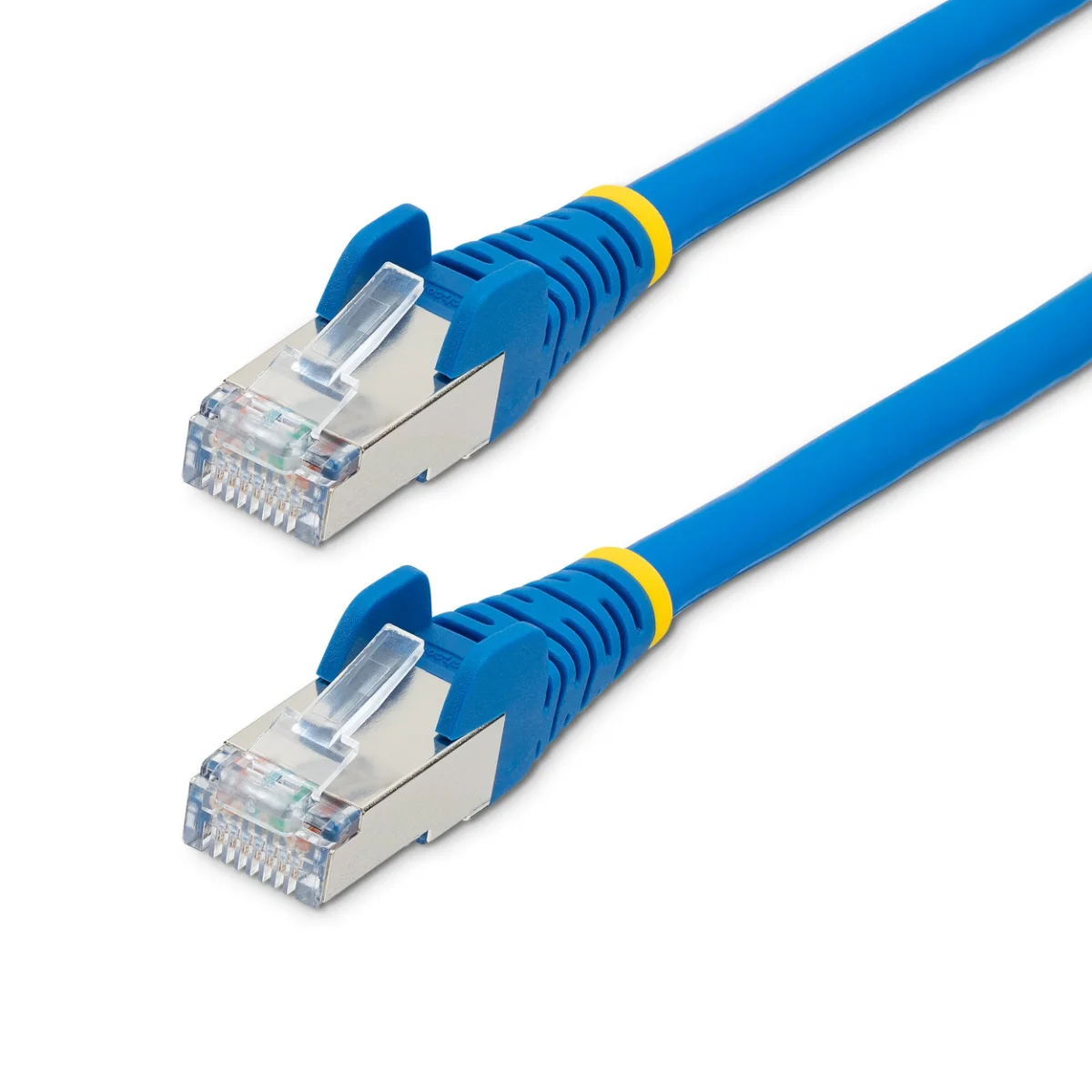 StarTech.com 2m CAT6a Cable - Blue - Low Smoke Zero Halogen (LSZH) - 10GbE 500MHz 100W ++ Snagless RJ-45 w/Strain Reliefs S/FTP Network Patch Cord CAT 6a S/FTP 2m Patchkabel Blå