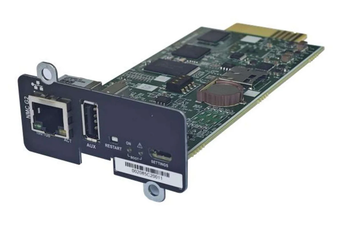 PowerWalker NMC Card NG Adapter for fjernadministration Ethernet Fast Ethernet Gigabit Ethernet