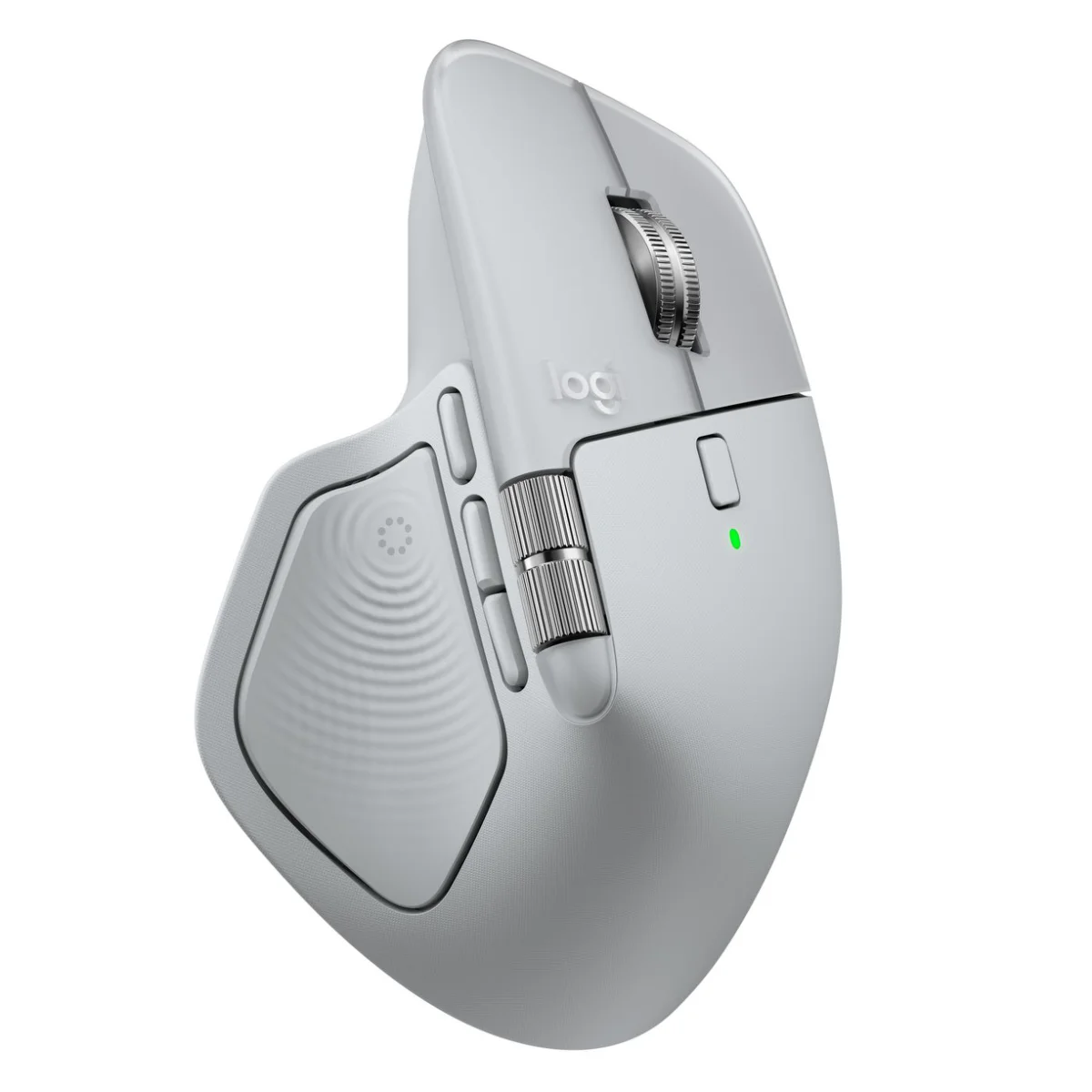 Logitech MX Master 4 for MAC - Space Black - Ergonomisk mus - Optisk - 9 knapper - Grå