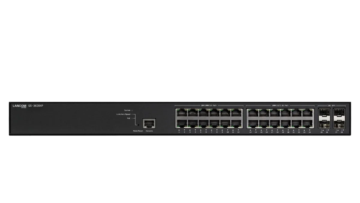 LANCOM GS-3628XP Switch 28-porte 2.5 Gigabit Ethernet PoE+