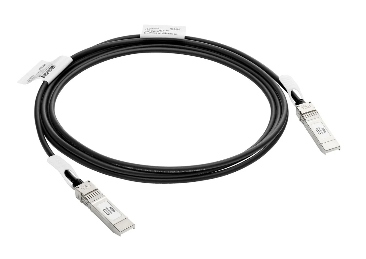 HPE Direct Attach Copper Cable 3m 10GBase-kabel til direkte påsætning