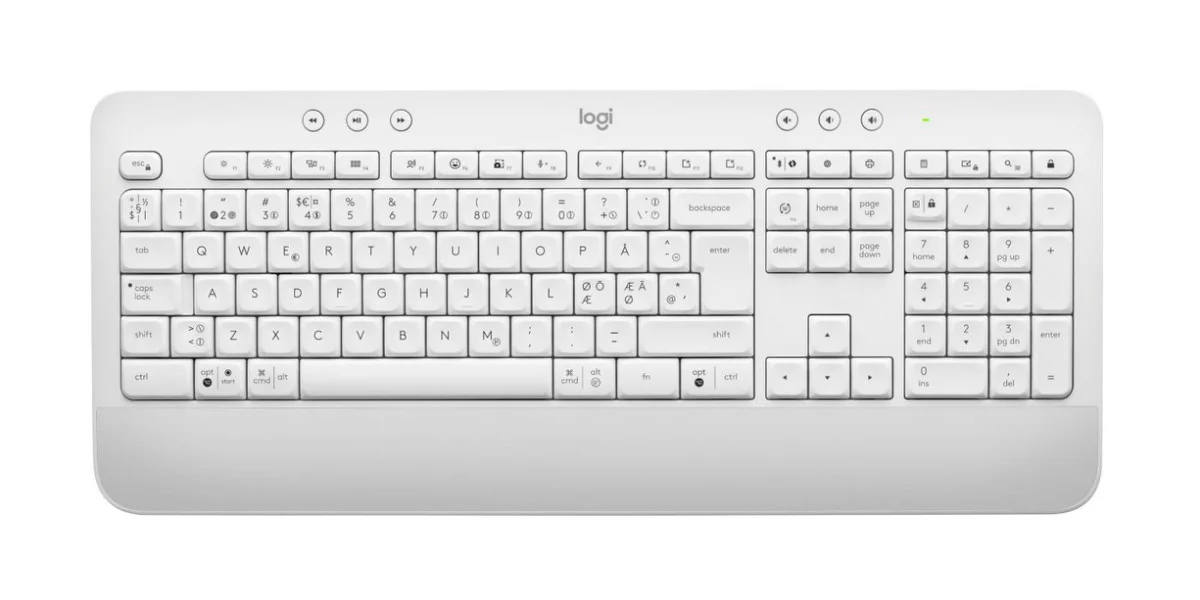 Logitech Signature MK650 Combo for Business Sæt med mus og tastatur Pressestempel Trådløs Nordisk (dansk/finsk/norsk/svensk)