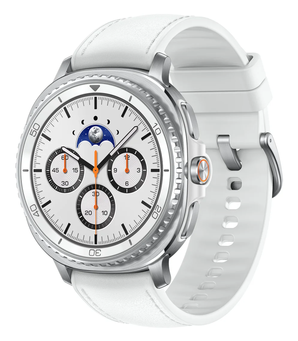 Samsung Galaxy Watch8 Classic 46 mm Sølv Hvid SmartWatch