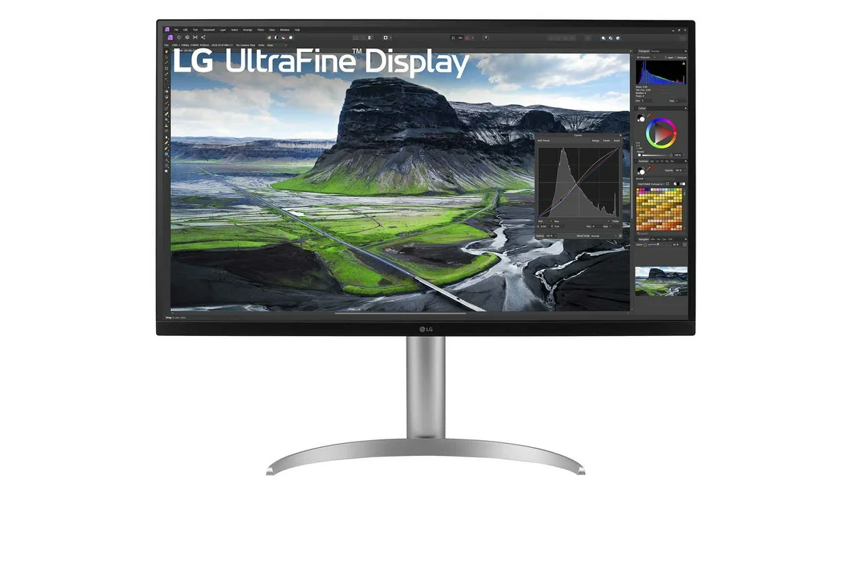 LG UltraFine 32UQ850V-W 32 IPS 3840 x 2160 (4K) HDMI DisplayPort USB-C 60Hz Dockingskærm