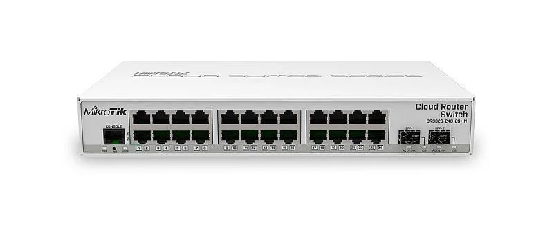 MikroTik Cloud Router Switch CRS326-24G-2S IN Switch 26-porte Gigabit