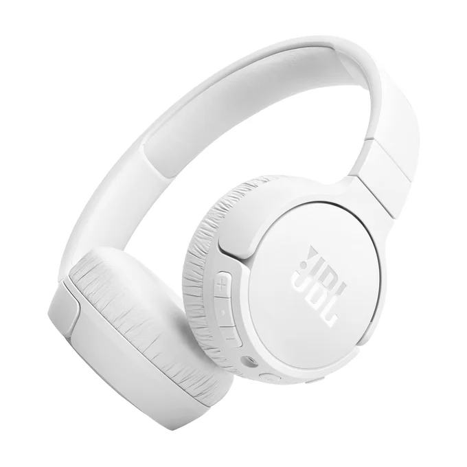 JBL TUNE 670NC Trådløs Kablet Hovedtelefoner Hvid
