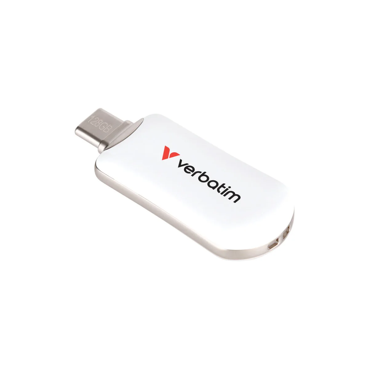 Verbatim Plectra 128GB USB stick Hvid