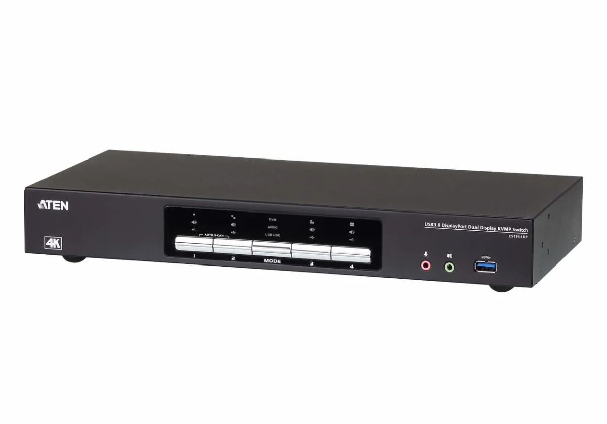 ATEN CS1944DP KVM / audio / USB switch Desktop