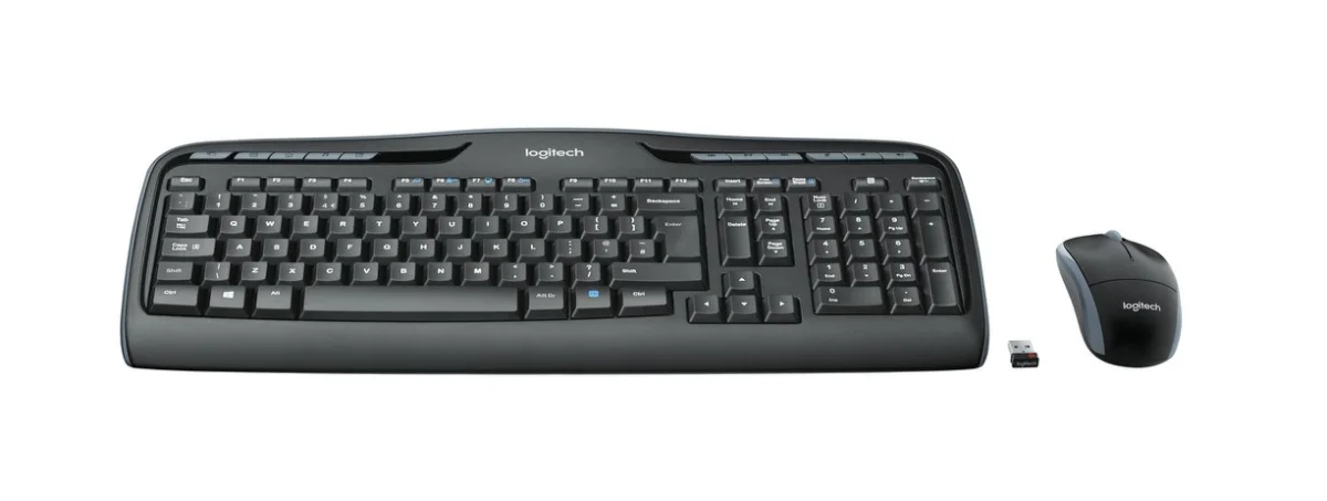 Logitech Wireless Combo MK330 Sæt med mus og tastatur Trådløs Tysk