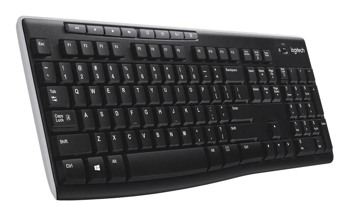 Logitech Wireless Keyboard K270 Tastatur Trådløs Tysk